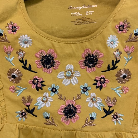NWT!  Tommy Bahama Kids Embroidered Shirt. 7/8 - Picture 2 of 5